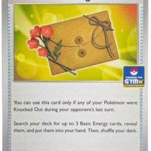SV Obsidian Flames 189/197 Letter of Encouragement (Gym Stamp)