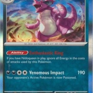 Scarlet & Violet 151 034/165 Nidoking (Holo)