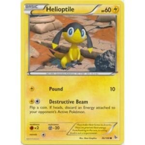 XY Flashfire 36/106 Helioptile