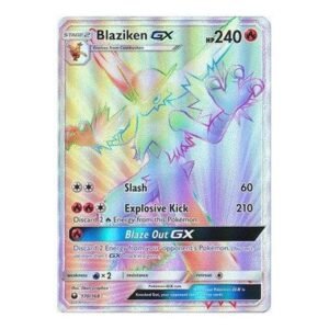 SM Celestial Storm 170/168 Blaziken GX (Rainbow Rare)