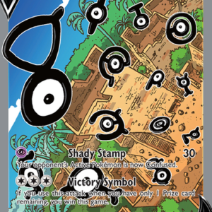 SWSH Silver Tempest 177/195 Unown V (Alternative Art, Full Art)