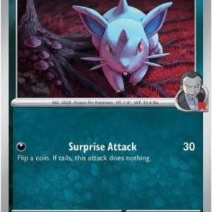 SV Destined Rivals 114/182 Team Rocket's Nidoran ♀
