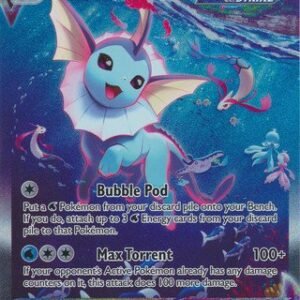Sword & Shield Promo SWSH182 Vaporeon VMAX (Alternative Art, Full Art)