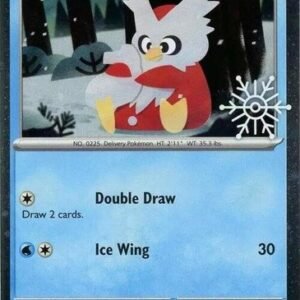 SV Paldea Evolved 046/193 Delibird (Cosmo Holo w/ Snowflake Stamp)