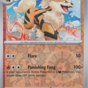 SV Destined Rivals 028/182 Arcanine (Reverse Holo)