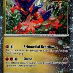 SV Temporal Forces 119/162 Koraidon (Cosmo Holo EB Games Stamp)