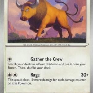 Scarlet & Violet 151 128/165 Tauros