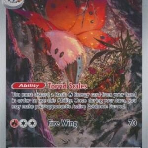SV Black Bolt 100/086 Volcarona (Illustration Rare)