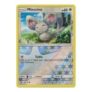 SM Crimson Invasion 085/111 Minccino (Reverse Holo)