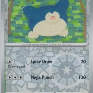 SV Surging Sparks 144/191 Snorlax (Reverse Holo)