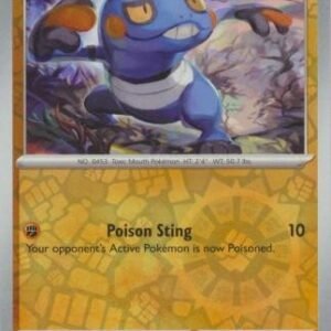 SV Paldea Evolved 114/193 Croagunk (Reverse Holo)