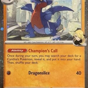 SV Destined Rivals 103/182 Cynthia's Gabite (Cosmo Holo)