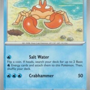 Scarlet & Violet 151 098/165 Krabby