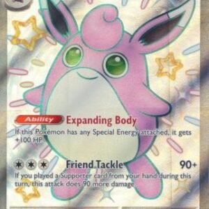 SV Paldean Fates 222/091 Wigglytuff ex (Full Art Shiny)