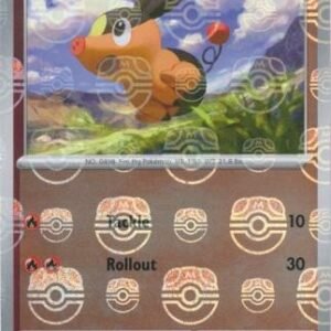 SV White Flare 011/086 Tepig (MASTER BALL Reverse Holo)