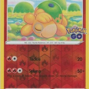 Pokemon GO 013/078 Numel (Reverse Holo)
