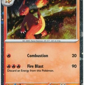 Scarlet & Violet 151 005/165 Charmeleon (Cosmo Holo)