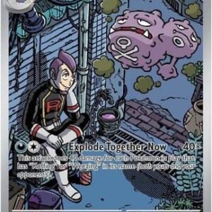 SV Destined Rivals 199/182 Team Rocket’s Weezing (Illustration Rare)