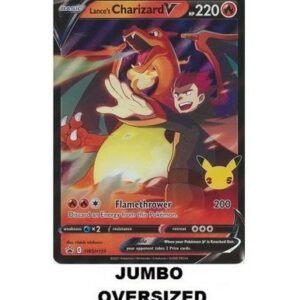 JUMBO Sword & Shield Promo SWSH133 Lance's Charizard V