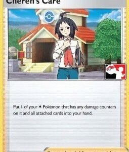 Brilliant Stars 134/172 Cheren's Care (Prize Pack League Promo Non-Holo)
