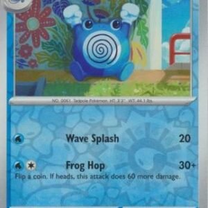 Scarlet & Violet 151 061/165 Poliwhirl (Reverse Holo)