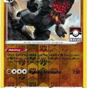 Rebel Clash 107/192 Coalossal (Pokemon League Promo)