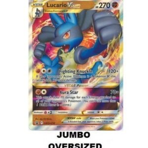 JUMBO Sword & Shield Promo SWSH214 Lucario VSTAR