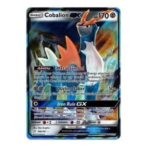 SM Team Up 106/181 Cobalion GX (Half Art)