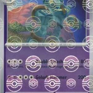 SV Black Bolt 043/086 Golurk (POKE BALL Reverse Holo)