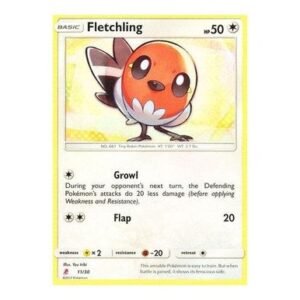 Trainer Kit: Lycanroc Deck 11/30 Fletchling