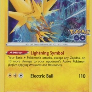 Pokemon GO 029/078 Zapdos (Holo)