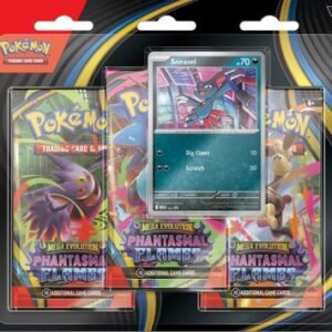 ME Phantasmal Flames 3 Pack Blister Sneasel
