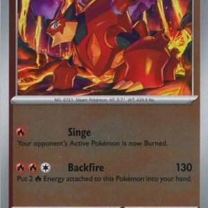 Mega Evolution 025/132 Volcanion (Reverse Holo)