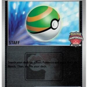 Scarlet & Violet (Base Set) 181/198 Nest Ball (Regional League Promo - Europe STAFF)