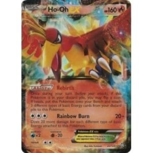 Dragons Exalted 22/124 Ho-Oh EX (Half Art Sheen Holo)