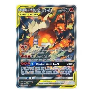 Sun & Moon Promo SM201 Reshiram & Charizard GX (TAG TEAM)