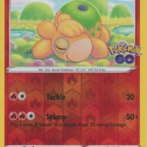 Pokemon GO 053/078 Ditto (Numel - Reverse Holo Unpeeled)