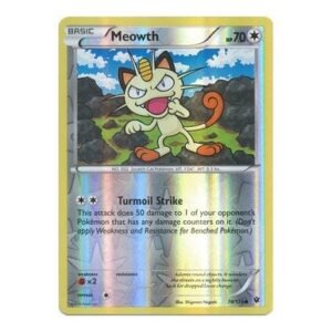 XY Fates Collide 74/124 Meowth (Reverse Holo)
