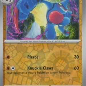 SV Paldea Evolved 115/193 Toxicroak (Reverse Holo)