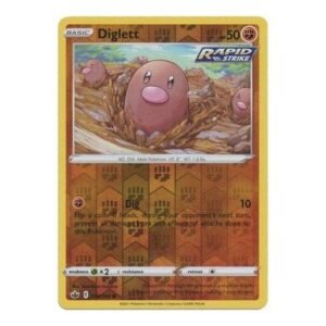 Chilling Reign 076/198 Diglett (Reverse Holo)