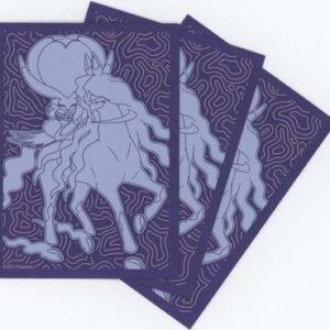 SWSH Chilling Reign Shadow Rider Calyrex Sleeves (65) (Purple)