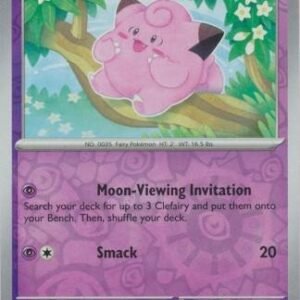 Scarlet & Violet 151 035/165 Clefairy (Reverse Holo)