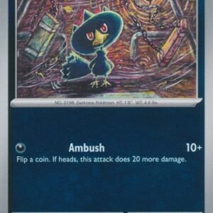 ME Phantasmal Flames 057/094 Murkrow (Reverse Holo)