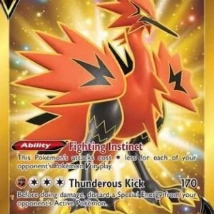 Brilliant Stars 182/172 Galarian Zapdos V (Secret Rare)