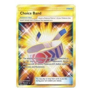 SM Burning Shadows 162/147 Choice Band (Secret Rare)