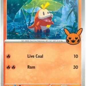SV Paradox Rift 023/182 Fuecoco (Pikachu Pumpkin Stamp)