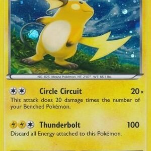 XY Base Set 43/146 Raichu (Cosmo Holo)