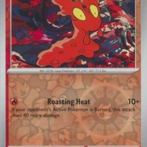 SV Temporal Forces 028/162 Slugma (Reverse Holo)