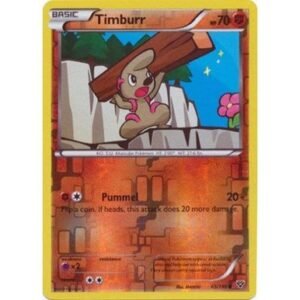 XY Base Set 65/146 Timburr (Reverse Holo)