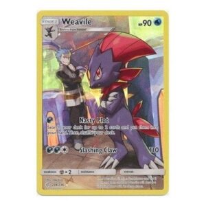 SM Cosmic Eclipse 238/236 Weavile (Full Art)